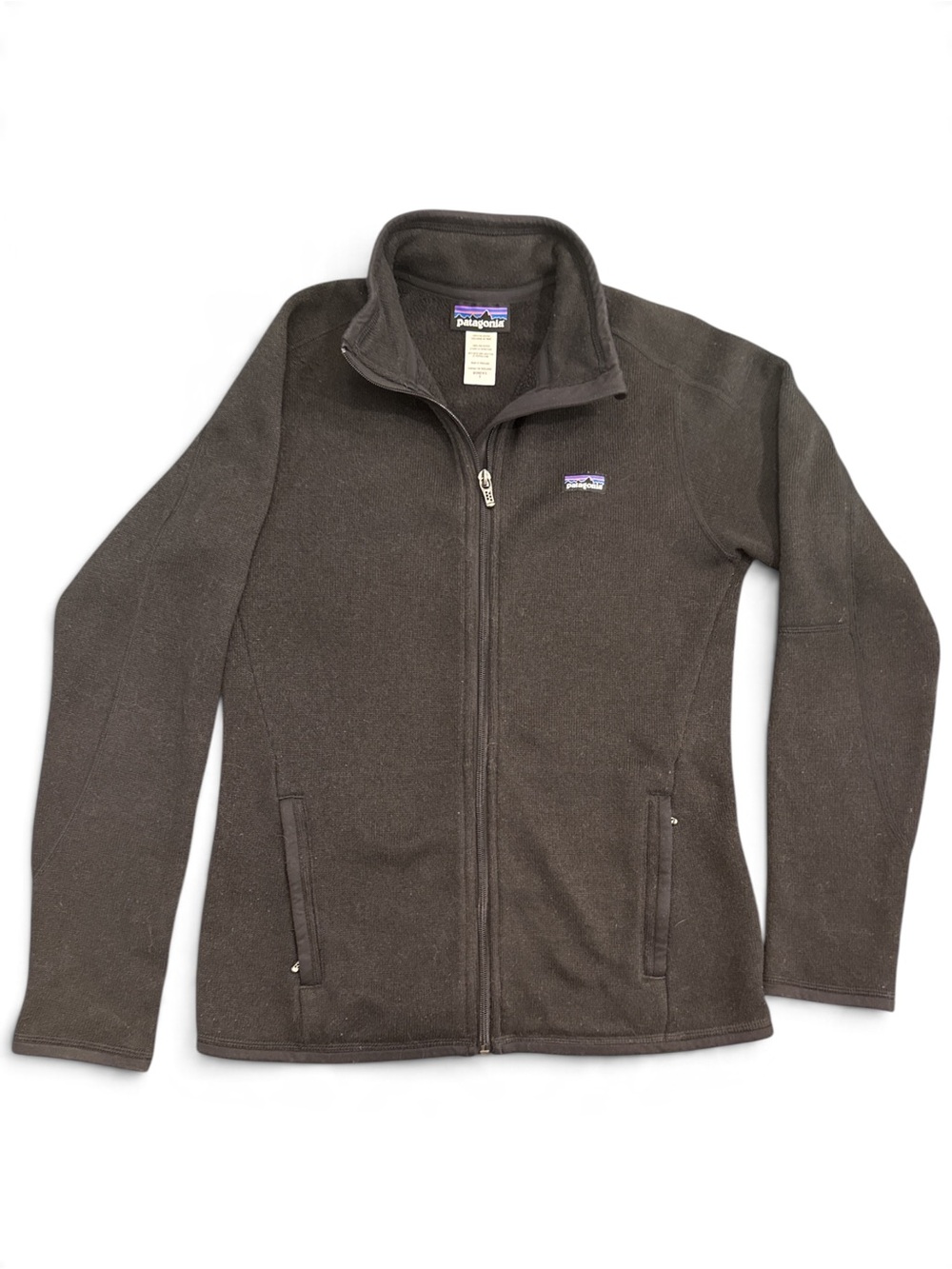 Patagonia Black Full-Zip Fleece Jacket